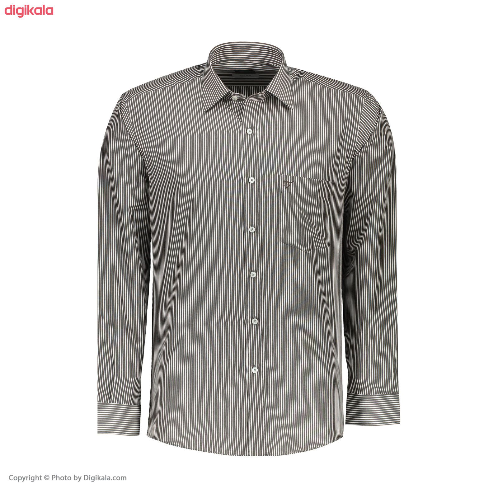پیراهن آستین بلند مردانه ونکات مدل KP8T42Q5 -  - 2