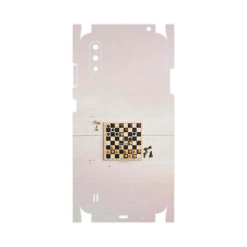 برچسب پوششی ماهوت مدل Chess-FullSkin مناسب برای گوشی موبایل سامسونگ Galaxy A01
