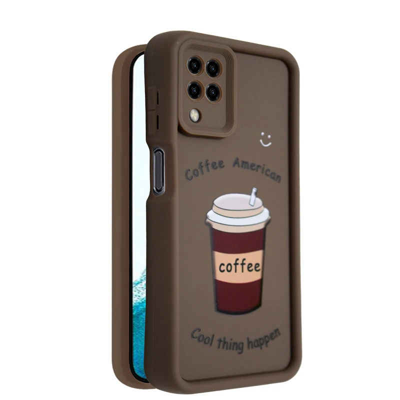 کاور مدل Caffista مناسب برای گوشی موبایل سامسونگ Galaxy A12