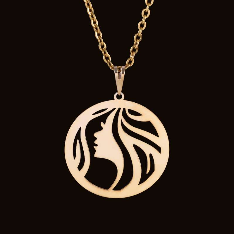 گردنبند نقره زنانه مدل h459