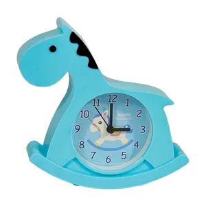ساعت رومیزی کودک مدل اسب