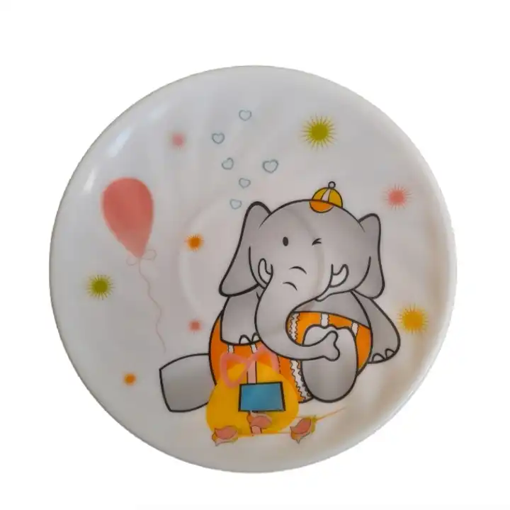 سرویس غذاخوری 5 تکه کودک پارس اوپال طرح تولد فیلی کد 750