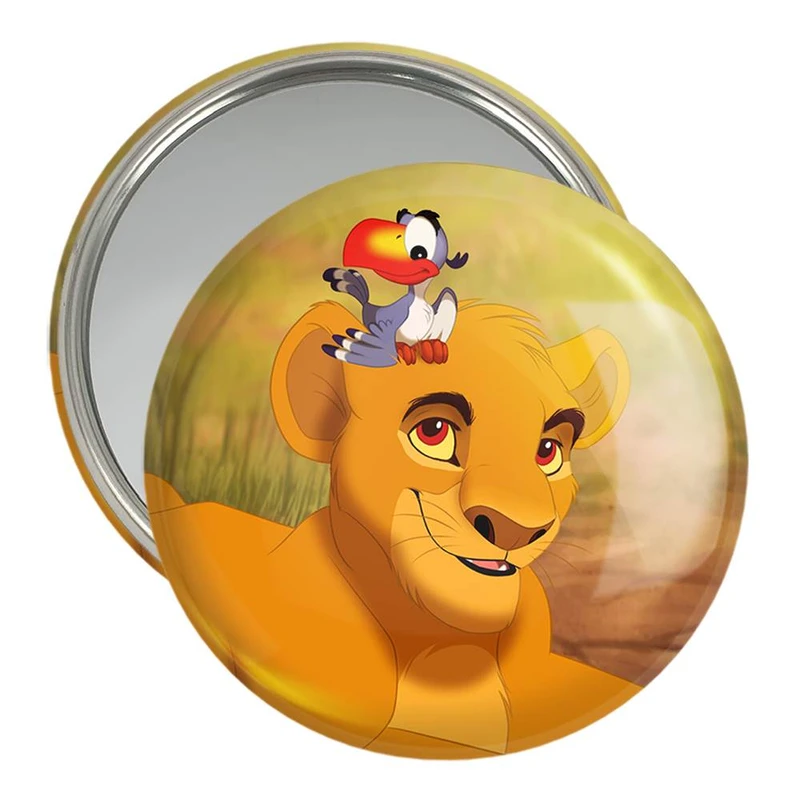 آینه جیبی خندالو مدل شیرشاه Lion King  کد 10705
