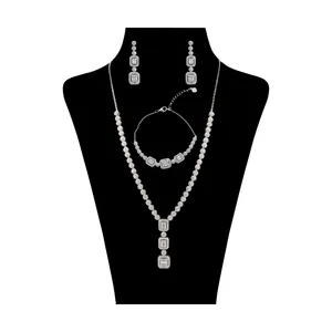 نیم ست نقره زنانه مدل AB131