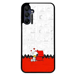 AKAM AMC-WSGA15-SNOOPY-19 Cover For Samsung Galaxy A15