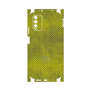 MAHOOT Yellow Snake Skin-FullSkin Cover Sticker for Xiaomi Redmi 9T