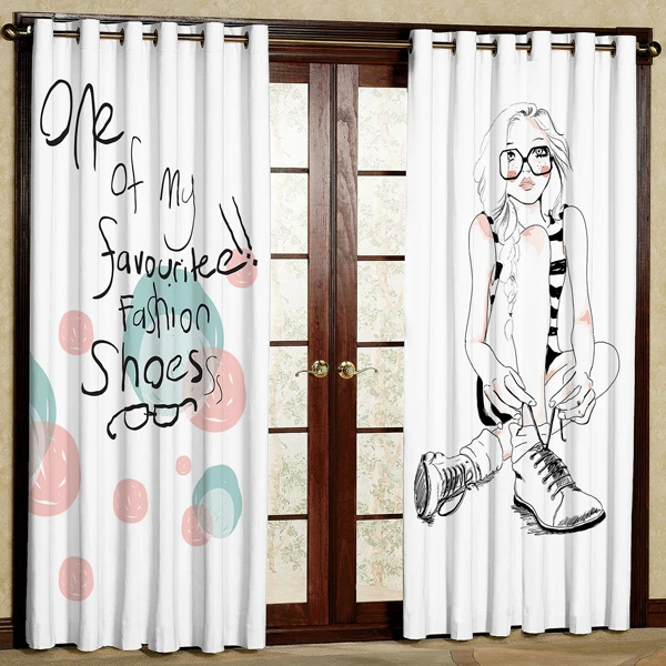 پرده مخمل پانچی کد 6413 سایز 280x140 سانتی متر