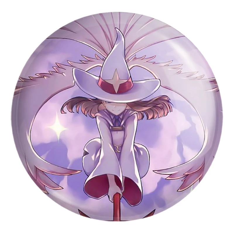 پیکسل خندالو طرح اکو انیمه جادوگران کوچک Little Witch Academia کد 22915 مدل بزرگ