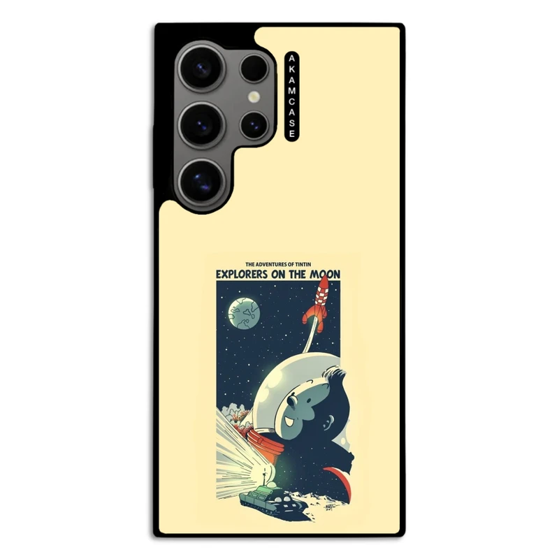 کاور آکام مدل AMC-WSGS24U-TINTIN-6 مناسب برای گوشی موبایل سامسونگ Galaxy S24 Ultra