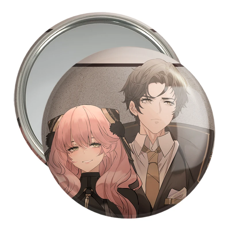 آینه جیبی خندالو مدل دزموند و و آنیا انیمه Spy x Family کد 24188