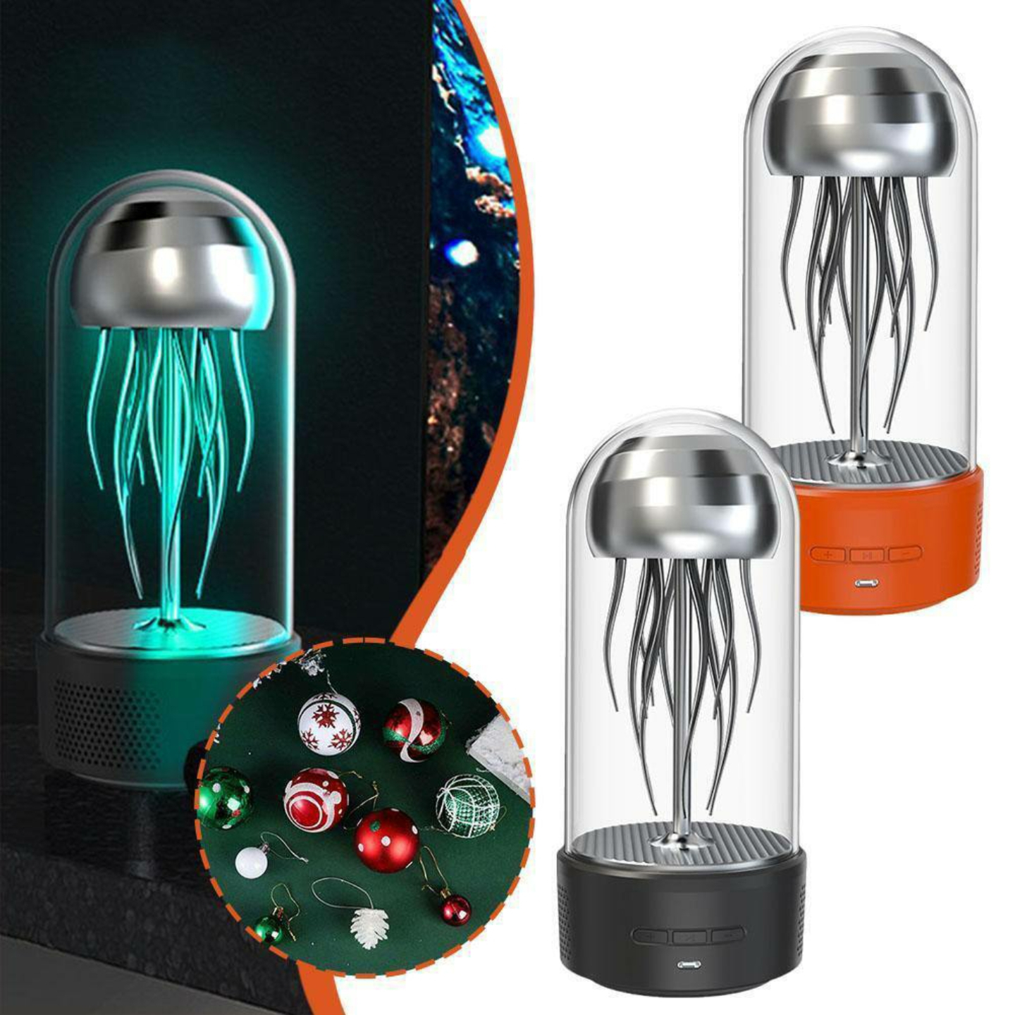 اسپیکر بلوتوثی قابل حمل مدل عروس دریایی