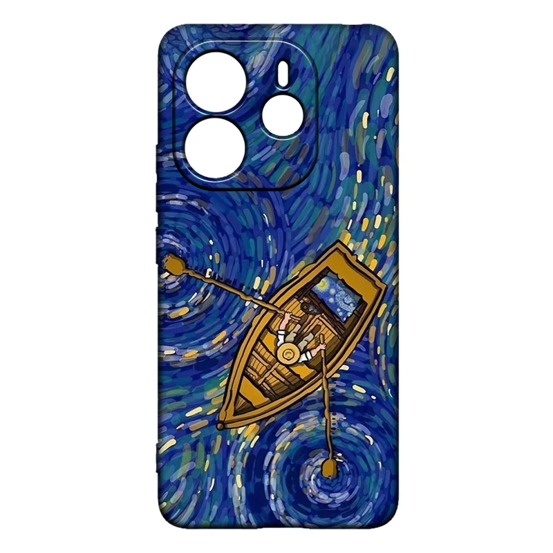 کاور طرح ونگوگ کد 359 مناسب برای گوشی موبایل شیائومی Redmi Note 14 4G
