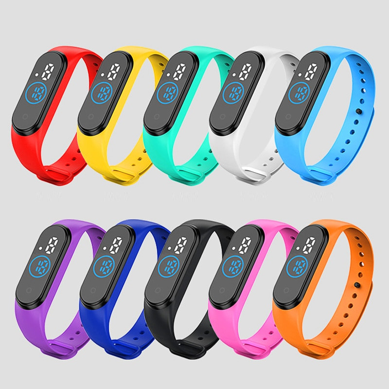 ساعت مچی دیجیتال بچگانه مدل Mey10 بسته 10 عددی ساعت مچی دیجیتال بچگانه مدل Mey10 بسته 10 عددی