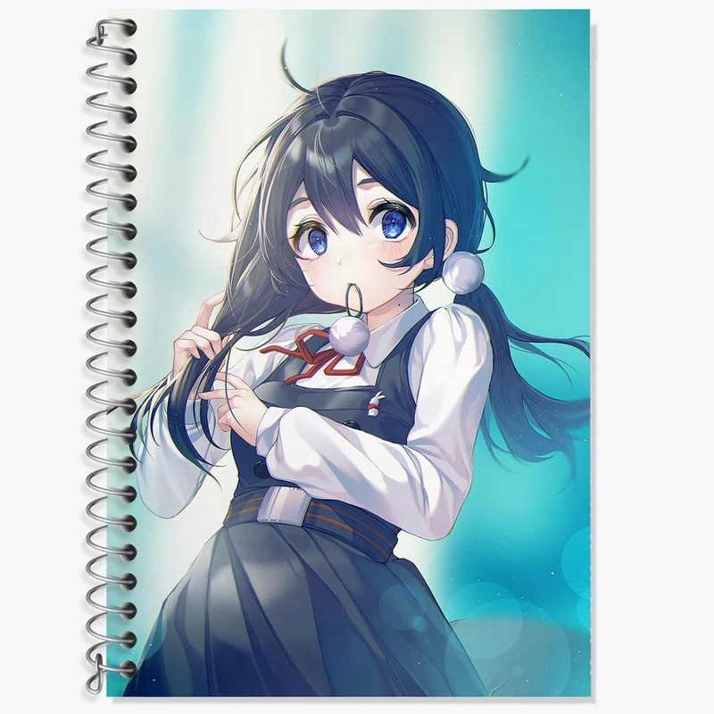 دفتر زبان 50 برگ خندالو مدل سه خط طرح کیتاشیراکاوا انیمه فروشگاه تاماکو Tamako Market کد 22470