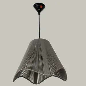 لوستر نورهام مدل مکرومه کنفی دفرمه ۲۰۳۰