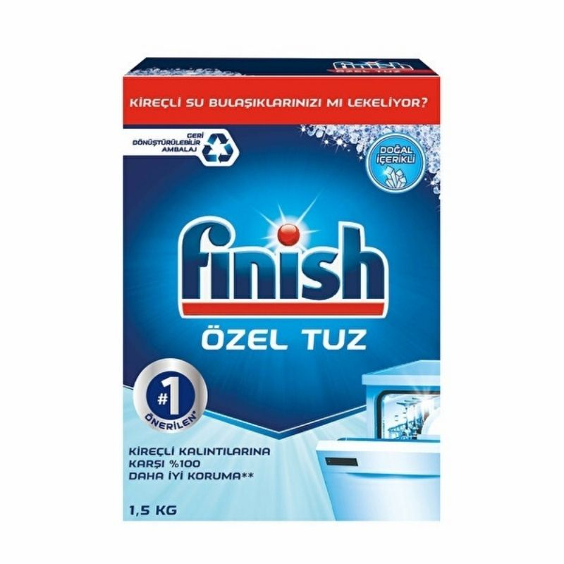 نمک ماشین ظرفشویی فینیش مدل Ozel Tuz وزن 1500 گرم