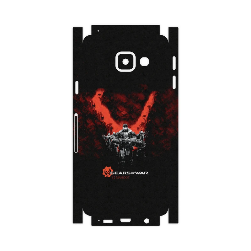 برچسب پوششی ماهوت مدل GEARS-OF-WAR-Game-FullSkin مناسب برای گوشی موبایل سامسونگ Galaxy A3 2016