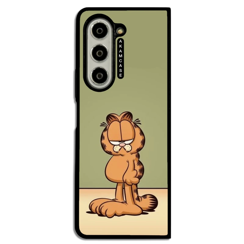 کاور آکام مدل AMC-WSGZFOLD5-GARFIELD18 مناسب برای گوشی موبایل سامسونگ Galaxy Z Fold 5