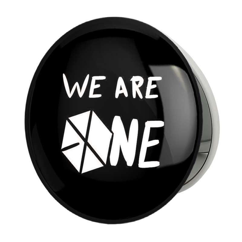 آینه جیبی خندالو طرح گروه اکسو EXO مدل تاشو کد 13669