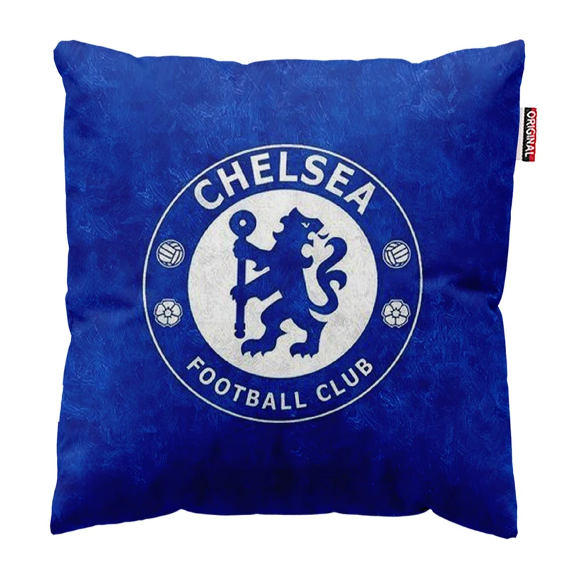 کوسن پاد آفرین طرح باشگاه چلسی کد 2461 سایز 30*30 سانتی متر