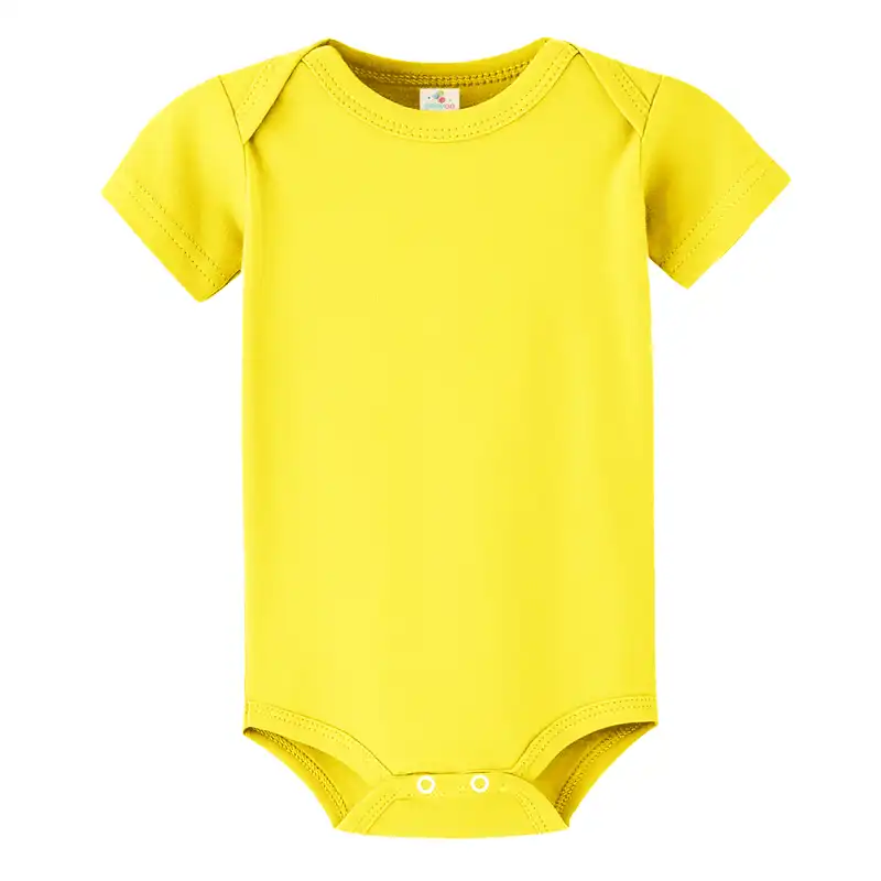 بادی آستین کوتاه نوزادی ایزی دو مدل  ED072 بسته 3 عددی