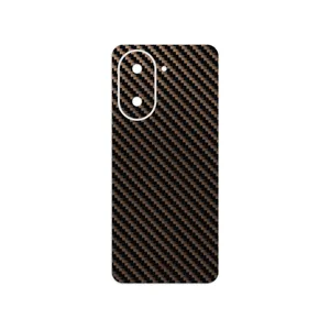 MAHOOT Glossy-Brown-Fiber Cover Sticker for Xiaomi Redmi A5 4G