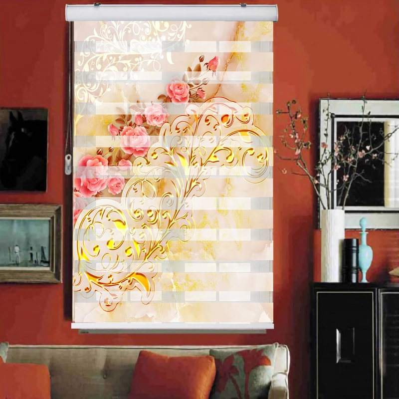 پرده زبرا زیو کد 3DF037 سایز 200 × 140 سانتی‌ متر 