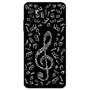 Megafone Musical Note  1370 Cover For Xiaomi Redmi Note 10 5G / Poco M3 Pro