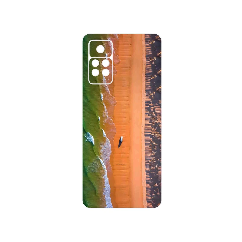 برچسب پوششی ماهوت مدل Beach and Green Sea مناسب برای گوشی موبایل شیائومی Redmi Note 11 Pro