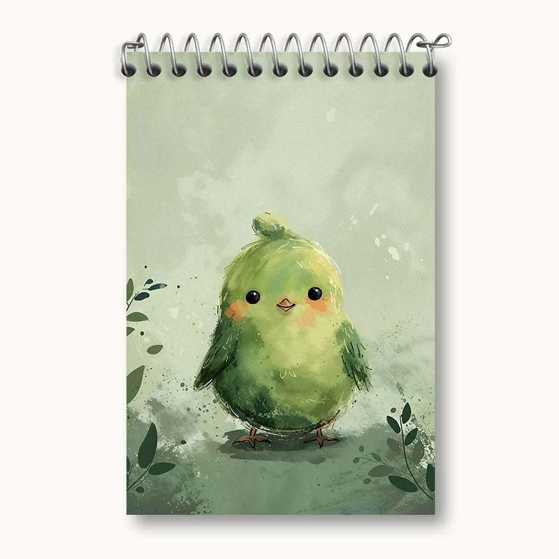 دفتر یادداشت 50 برگ خندالو طرح جوجه کیوت کد N3777