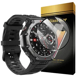 محافظ صفحه نمایش گلس استار مدل GWPM مناسب برای ساعت هوشمند امیزفیت T-Rex 3