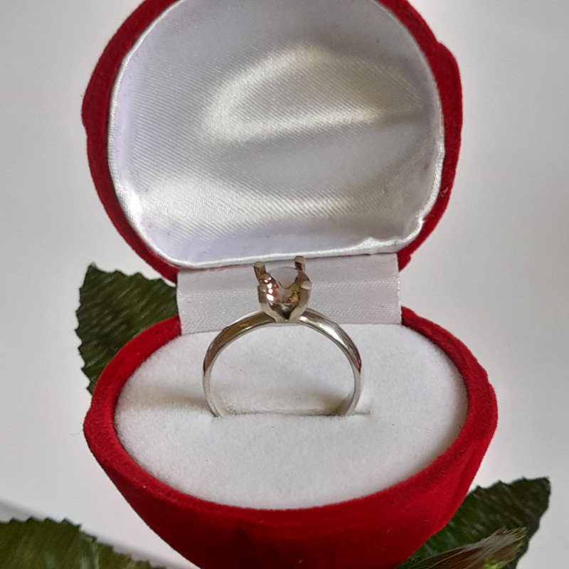 انگشتر نقره زنانه مدل تک نگین سنگ الکساندریت انگشتر نقره زنانه مدل تک نگین سنگ الکساندریت