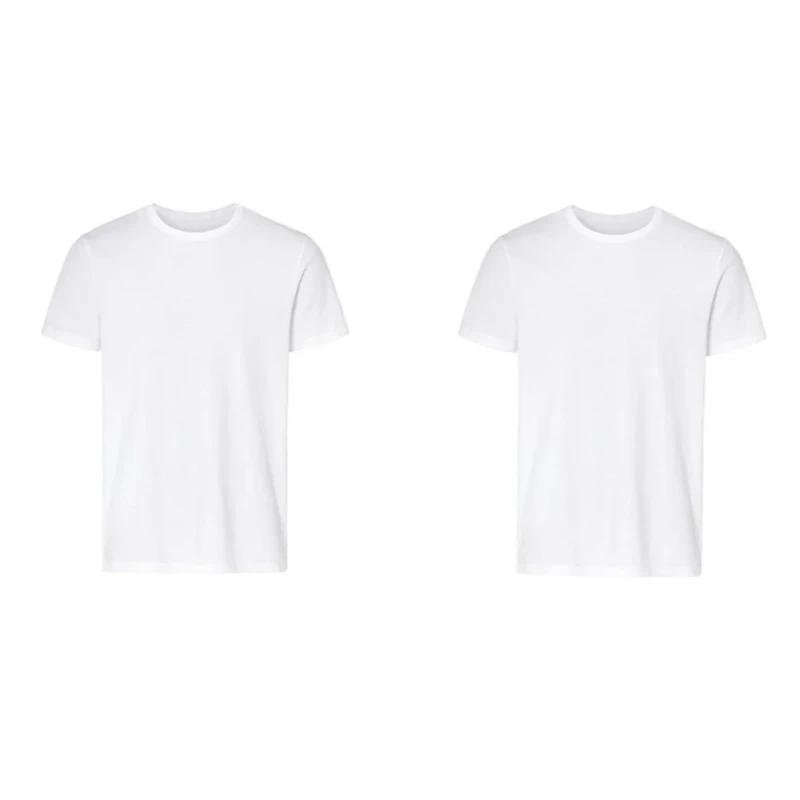 تی شرت آستین کوتاه مردانه مدل Li101040 مجموعه 2 عددی 
