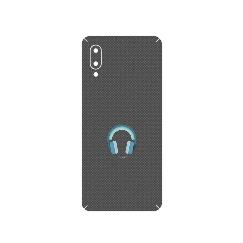 برچسب پوششی ماهوت مدل Minimal Headphone Icon مناسب برای گوشی موبایل سامسونگ Galaxy A02