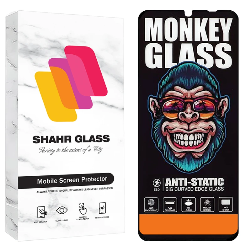 محافظ صفحه نمایش شهر گلس مدل MONS مناسب برای گوشی موبایل سامسونگ Galaxy A06s