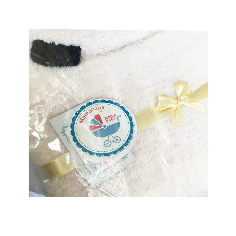 پتو کودک ماما پاپا مدل خرس سایز 75x80 سانتی متر