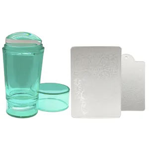 مهر ناخن و شابلون مدل XY-203 مجموعه 2 عددی