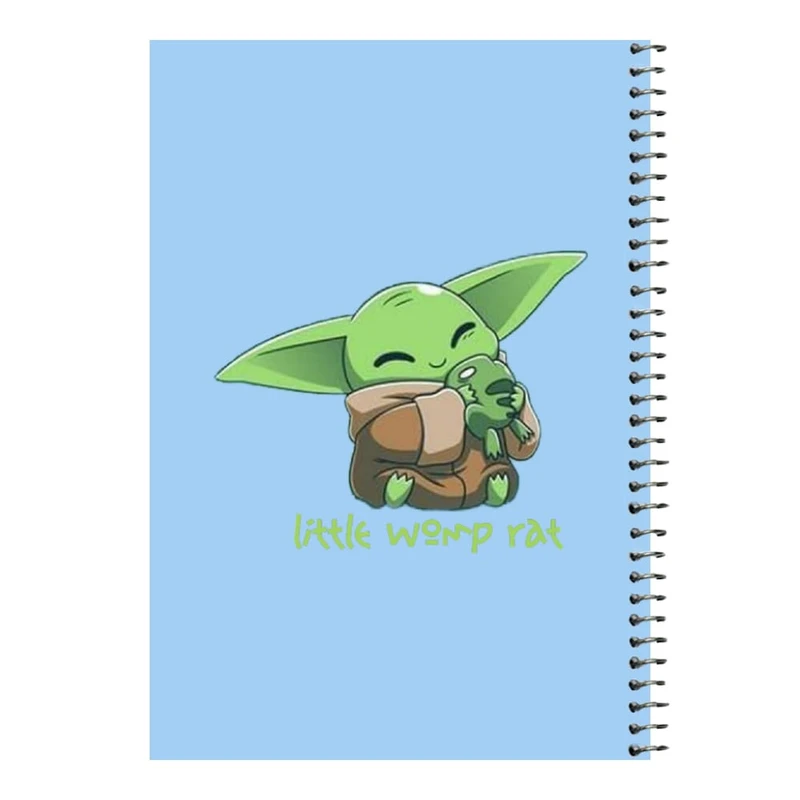 دفتر مشق 80 برگ اس جی مدل بیبی یودا کد۶   