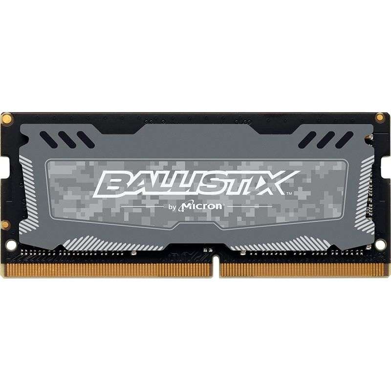 رم لپ تاپ DDR4 تک کاناله 2666 مگاهرتز CL16 کروشیال مدل Ballistix Sport ظرفیت 8 گیگابایت
