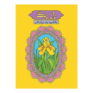 کتاب راز رنگ رنگآمیزی بزرگسالان اثر پریسا ذوالریاستین انتشارات نیلفام