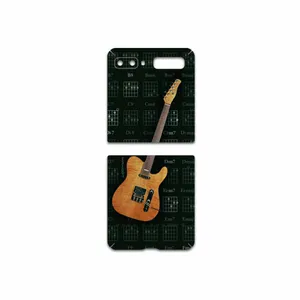 MAHOOT Guitar-Instrument Cover Sticker for Samsung Galaxy Z Flip