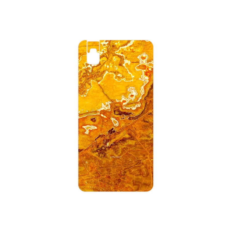برچسب پوششی ماهوت مدل Gold Marble مناسب برای گوشی موبایل هوآوی Shot X