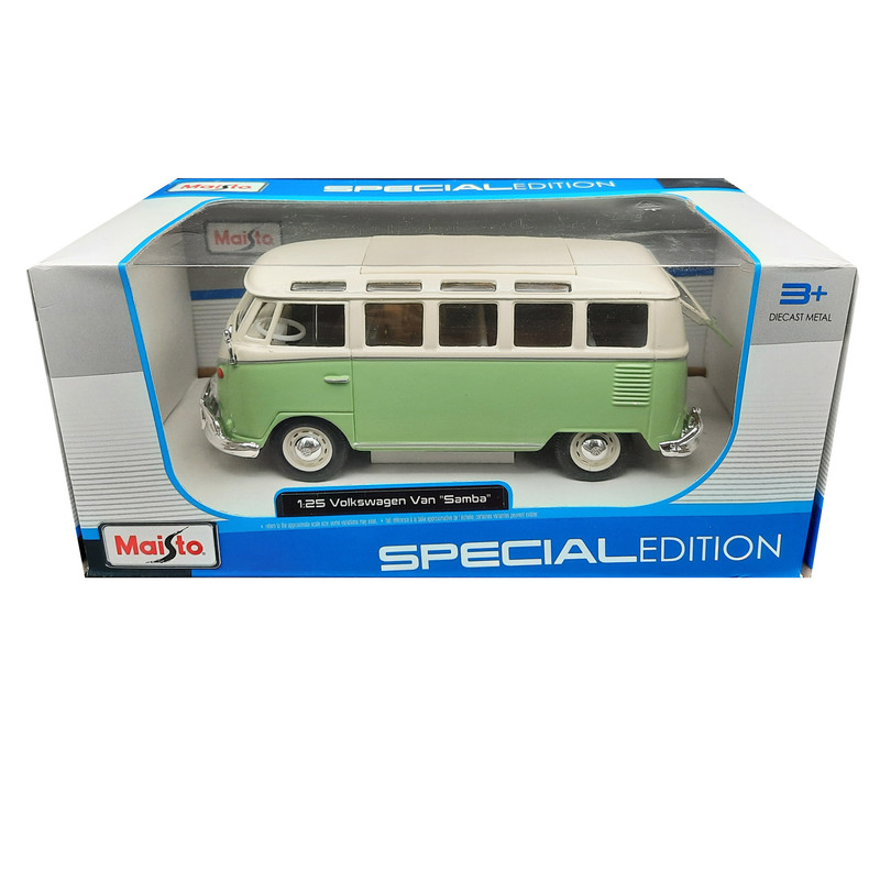 ماشین بازی مایستو مدل Volkswagen Van Samba