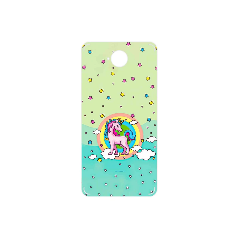 برچسب پوششی ماهوت مدل Rainbow unicorn adventure مناسب برای گوشی موبایل مایکروسافت Lumia 650