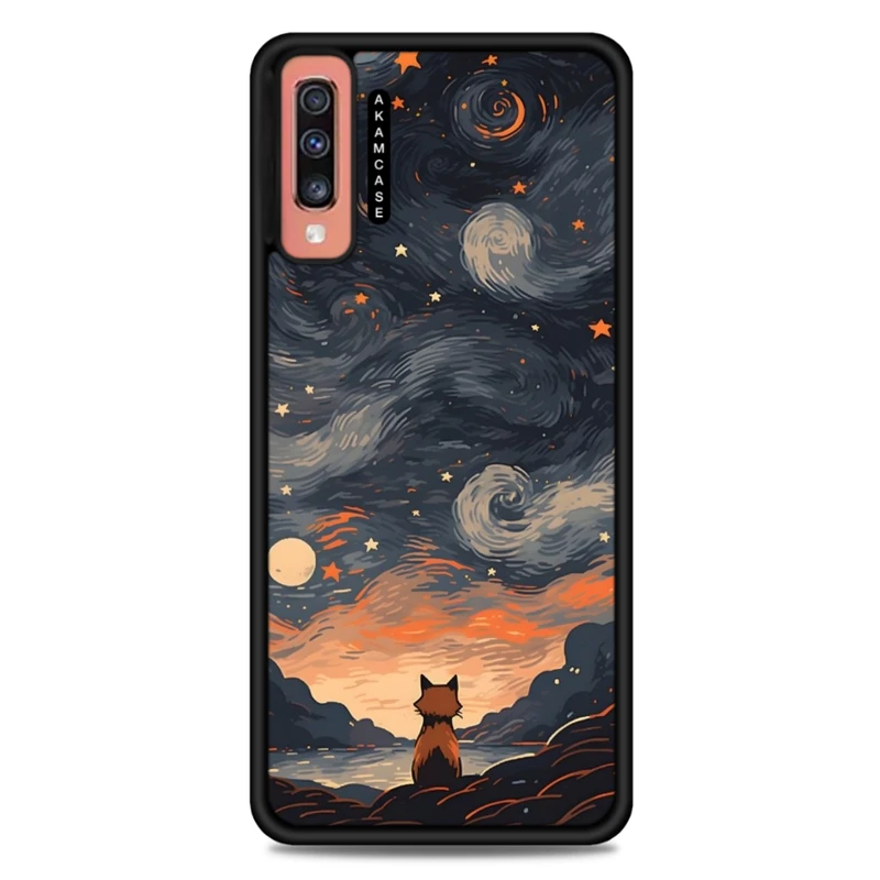 کاور آکام مدل AMC-WSGA70-DOGS-4 مناسب برای گوشی موبایل سامسونگ Galaxy A70