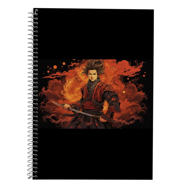 دفتر زبان 50 برگ مدوپد مدل Demon Slayer کد DF10479