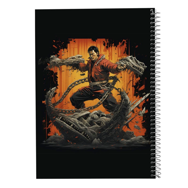 دفتر لیست خرید 50 برگ مدوپد مدل ChainSaw Man کد DF10954