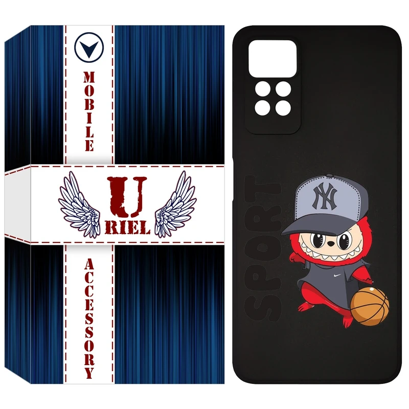 کاور یوریل قاب مدل KSH کد 148 طرح عروسک لبوبو مناسب برای گوشی موبایل شیائومی Redmi Note 12 Pro 4G