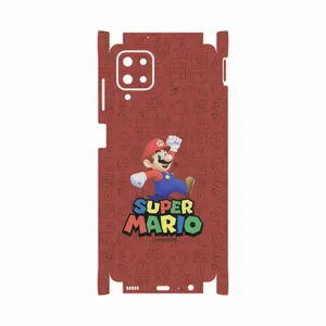 MAHOOT Super-Mario-Game-FullSkin Cover Sticker for Samsung Galaxy A12 Nacho