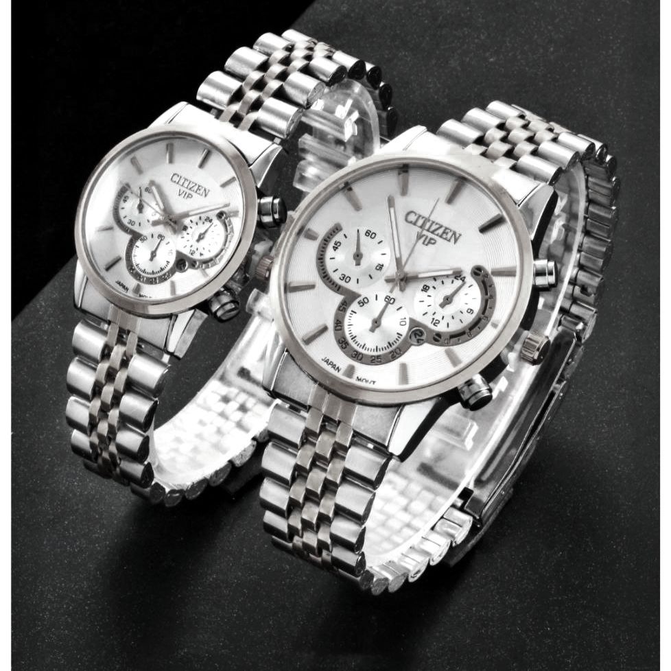 ست ساعت مچی عقربه ای زنانه و مردانه مدل Cit 06 -  - 6